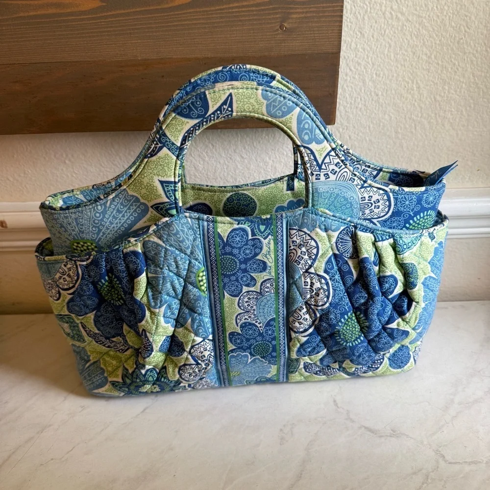 VERA BRADLEY Doodle Daisy Tote - Picture 9 of 11